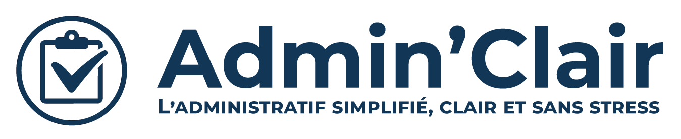 Admin'Clair - L'administratif simplifié, clair et sans stress